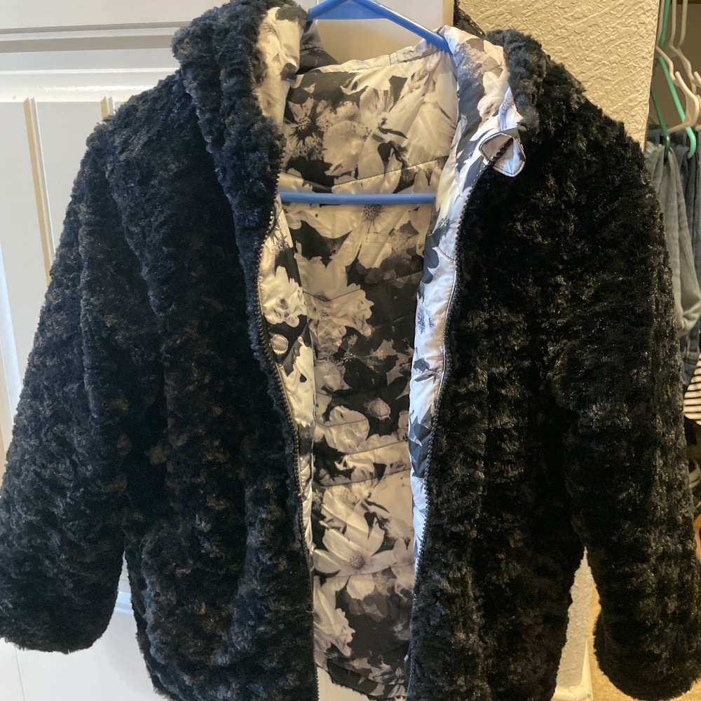 Reversible girls jacket